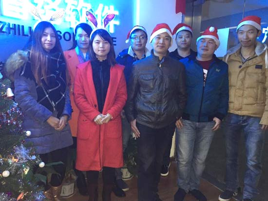 你們公司圣誕節怎么過？智絡軟件圣誕節狂歡節